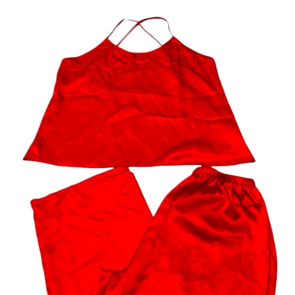 NO TAG SATIN PAJAMA set